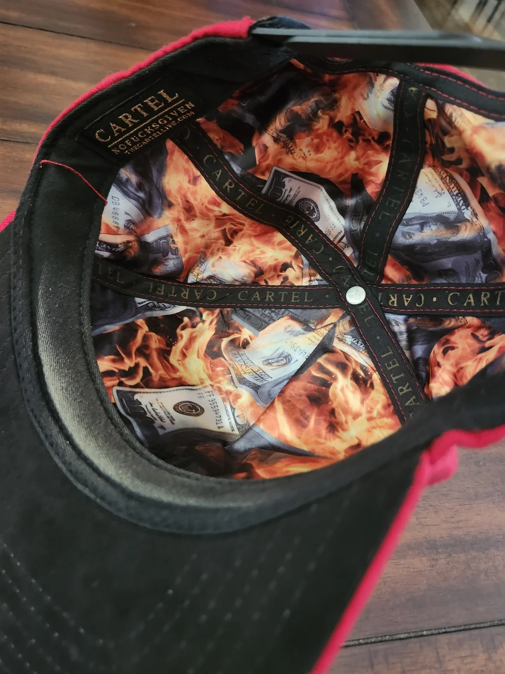 Cartel Life 3 Animales Black Thread Red Hat Colorway One Size Snapback
